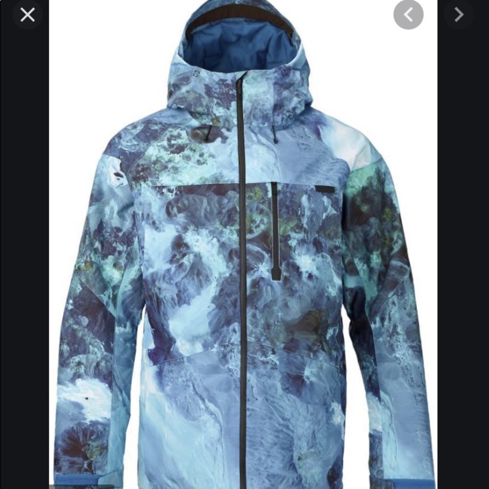 Burton Men's GORE-TEX Radial Jacket - Blue Camo